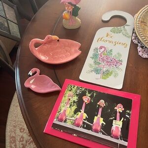 Flamingo Themed Decor Set